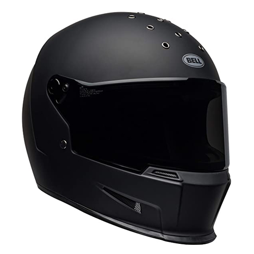 casco para moto hombre negro integral cerrado bell