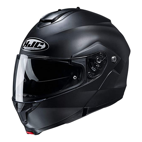 casco para moto hombre negro integral cerrado hjc