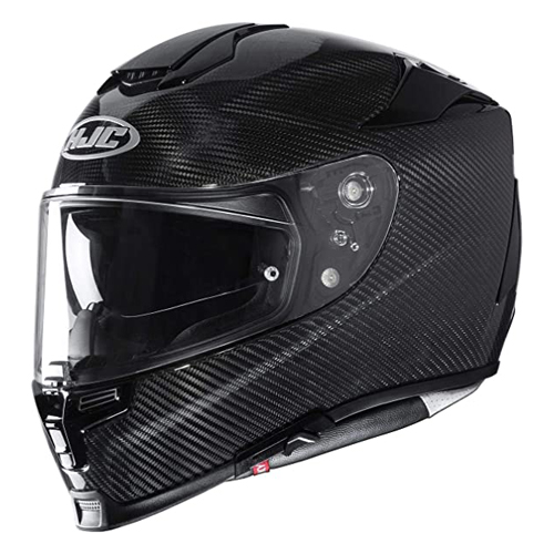 casco para moto hombre negro integral cerrado hjc