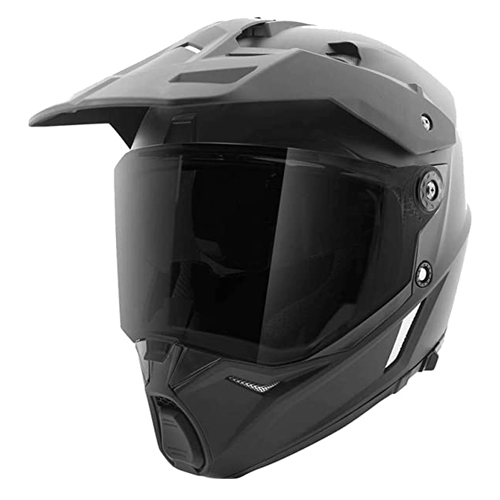 casco para moto hombre negro doble proposito adventure joe rocket