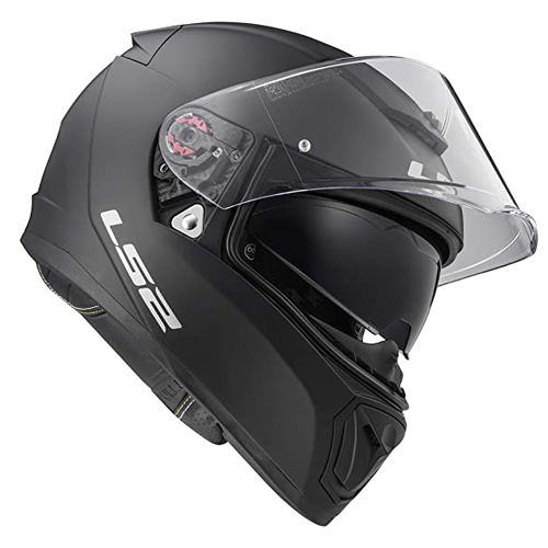 casco para moto hombre negro integral cerrado ls2