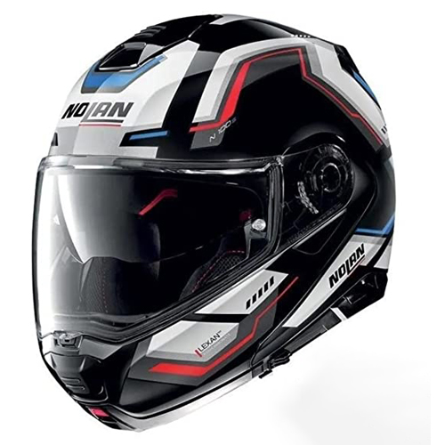 casco para moto hombre varios colores abatible modular nolan