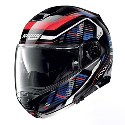 casco para moto hombre varios colores abatible modular nolan