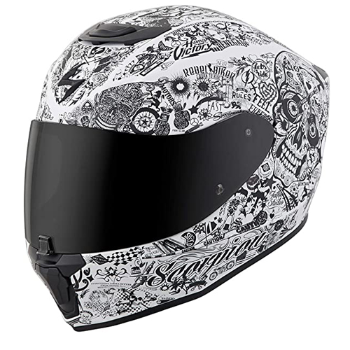 casco para moto hombre varios colores integral cerrado scorpion