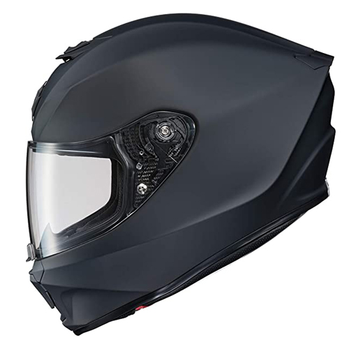 casco para moto hombre negro integral cerrado scorpion