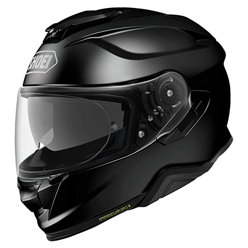casco para moto hombre negro integral cerrado shoei