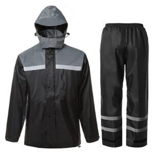 Traje De Lluvia Completo Azul - Chaqueta Y Pantalón, Tallas M A XXXL, Impermeable Y De Alta Visibilidad